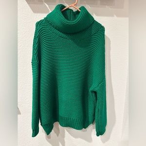 Vici Green Sweater, Size-S/M, Tags Attached